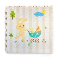 Tapete Tatame Infantil Emborrachado 1,2x1,2m Coelho