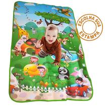 Tapete Tatame Térmico Bebe Atividades Infantil Lavável Grande 100X180CM
