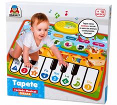 Tapete Teclado Musical Infantil Girafa Interativo - Braskit Tapete Teclado Musical Infantil Girafa Interativo - Braskit