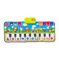 Tapete Teclado Musical Touch Infantil Tummy Time Bebê: