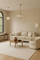 Tapete Telaio Guaíba 03 2,00x2,50 Egípcio Veludo 7mm Bege