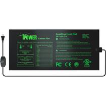 Tapete térmico de semeadura iPower 10x20,75 com temperatura ajustável Tapete térmico de semeadura iPower 10x20,75 com temperatura ajustável