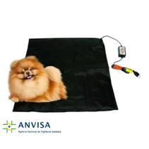 Tapete Térmico Elétrico Pet 60x60cm Almofada Quente para filhotes cães gatos Unik Bivolt - Styllus Term