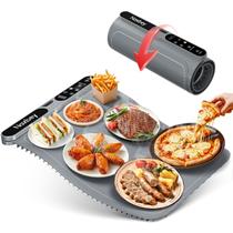 Tapete térmico para alimentos NAXBEY com temporizador e 7 níveis de temperatura