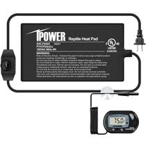Tapete térmico para répteis iPower 4x7" com controlador de temperatura Tapete térmico para répteis iPower 4x7" com controlador de temperatura