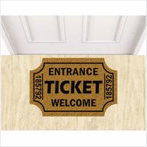 Tapete ticket formato medida porta ouro