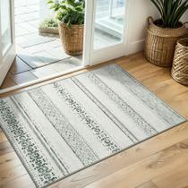 Tapete Tosuoka de 2x3m para sala de estar, quarto, berçário cinza/marfim Tapete Tosuoka de 2x3m para sala de estar, quarto, berçário cinza/marfim