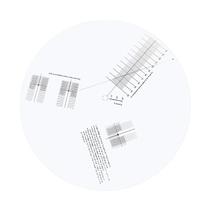 Tapete Transferidor para Toca-Discos sdroceRyaM Acrílico Branco 30cm
