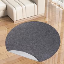 Tapete TUOTPE impermeável redondo de 90 cm antiderrapante para todos os andares Tapete TUOTPE impermeável redondo de 90 cm antiderrapante para todos os andares