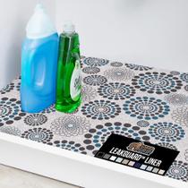 Tapete Under Sink Mat Gorilla Grip LeakGuard Non-Adhesive Spiral