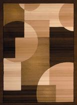 Tapete United Weavers Dallas Zoom Runner 2,3 x 7,2 pés marrom