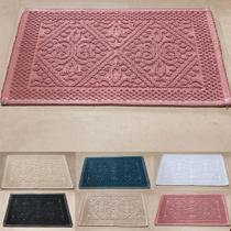 Tapete Vermont Rosa Antiderrapante 50cm x 80cm - Niazitex