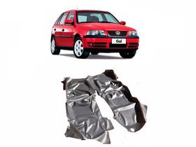Tapete Verniz Automotivo Volkswagen Gol G2 G3 G4 4 Portas Preto
