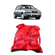 Tapete verniz vw gol g2/g3/g4 4 portas vermelho inteiro