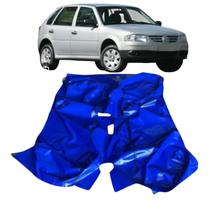 Tapete vinil assoalho vw gol g2/g3/g4 4 portas azul