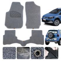 Tapete Vinil Automotivo Para Volkswagen Crossfox 2004 05 06 a 2013 Original Lanzi Cor Cinza Robusto Tapete Vinil Automotivo Para Volkswagen Crossfox 2004 05 06 a 2013 Original Lanzi Cor Cinza Robusto