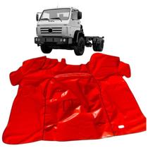 Tapete vinil caminhao worker vermelho