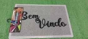 Tapete vinil capacho bem vindo