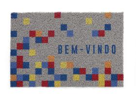 Tapete Vinil Super Print Bem Vindo 40cm x 60cm - Kapazi Oficial