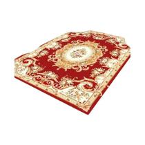 Tapete Vintage Antiderrapante Para Sala De Estar E Quarto Lavável Macio Luxuoso Decorativo