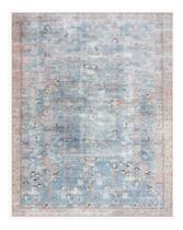 Tapete Vintage Celeste 250X300 Cm Lavavel Antiderrapante