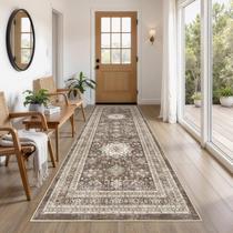 Tapete Vintage Cotiled 91x244 cm Macio Lavável Antiderrapante Tapete Vintage Cotiled 91x244 cm Macio Lavável Antiderrapante