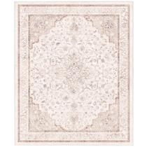 Tapete Vintage Floral Marsail 203x254cm Lavável à Máquina