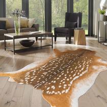 Tapete WARM HAVEN Imitação de Pele de Veado 158x213 cm Marrom Tapete WARM HAVEN Imitação de Pele de Veado 158x213 cm Marrom
