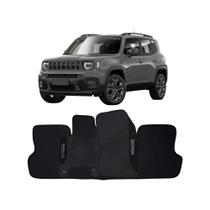 Tapete Wave 3 Peças Preto Adaptável Renegade 2015/2024 Ecotap - W1310 Tapete Wave 3 Peças Preto Adaptável Renegade 2015/2024 Ecotap - W1310