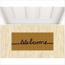 Tapete welcome 70x30cm medida porta ouro Tapete welcome 70x30cm medida porta ouro