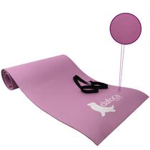 Tapete Yoga Mat Exercícios DF1030 50x180cm 5mm Rosa Dafoca Sports