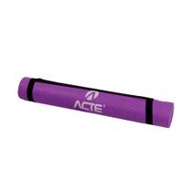 Tapete yoga mat roxo 1,70 x 58 cm t10 - acte sports