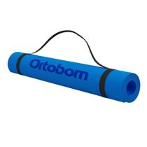 Tapete Yoga Ortobom - Azul /0x170x60 cm