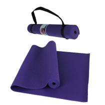 Tapete yoga plast roxo 1.66 x 61cm - com00400268 - Plast.co