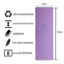 Tapete Yoga Tpe 100% Eco 6mm Unalome 183x61cm Taitek