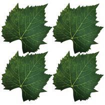 Tapetes americanos ATFL Rubber Grape Leaf, 30 unidades, 38x32 cm