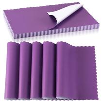 Tapetes americanos de papel descartáveis Uiifan 200 unidades 25,4 x 35,56 cm roxos