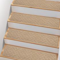 Tapetes Antiderrapantes para Escadas PATTENGO 15 Peças 20x67 cm para Uso Interno