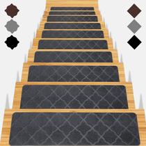 Tapetes antiderrapantes Stair Treads Gmonby 15 peças de 20 x 76 cm Tapetes antiderrapantes Stair Treads Gmonby 15 peças de 20 x 76 cm