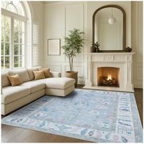 Tapetes Area Rug Fame Modern Oushak 5,5' x 8,5' Lavender Turkiye