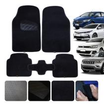 Tapetes Automotivo Carpete Carro Universal Compatível com Todas as Marcas montadoras Linha Conforto