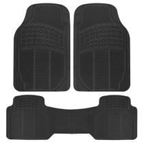 Tapetes BDK ProLiner para carros, caminhões, SUV, 3 peças, pretos