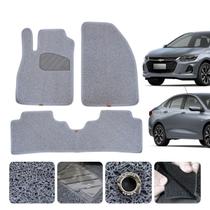 Tapetes Capacho Para Carro Novo Onix Plus 24 a 2026 LT LTZ Turbo Black Friday 3pçs Cor Cinza Tapetes Capacho Para Carro Novo Onix Plus 24 a 2026 LT LTZ Turbo Black Friday 3pçs Cor Cinza