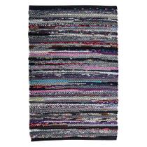 Tapetes Cotton Hoisery Dark Multi Chindi Area, 24x36 polegadas, multicoloridos escuros, internos/externos, sala de estar, laváveis à máquina, tecidos à mão, entrada de cozinha Tapetes Cotton Hoisery Dark Multi Chindi Area, 24x36 polegadas, multicoloridos escuros, internos/externos, sala de estar, laváveis à máquina, tecidos à mão, entrada de cozinha