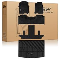 Tapetes de assoalho 3W em TPE sob medida para Chevy Suburban 2021-2026