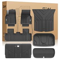 Tapetes de assoalho 3W para Tesla Model Y Juniper 2025-2026 em TPE