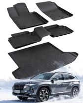 Tapetes de assoalho CreekT para Hyundai Tucson 2022-2026, TPE para todas as condições climáticas