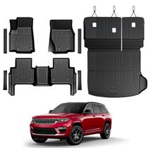 Tapetes de assoalho GALVAGNITE Jeep Grand Cherokee 2022-2026 - Kit completo