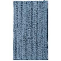 Tapetes de banheiro Clara Clark Ultra Soft Plush Shaggy Blue 44x26cm