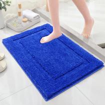 Tapetes de banheiro SHACOS Super Soft Microfiber 50x80cm Azul Royal